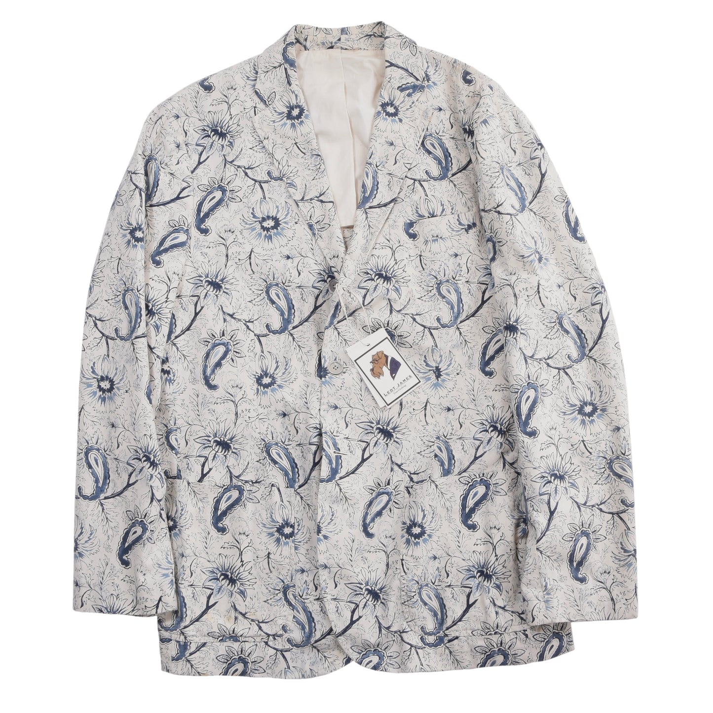 Polo Ralph Lauren Cotton Jacket Size XL Chest ca. 58cm - Paisley