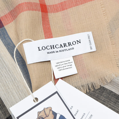 Lochcarron of Scotland 100% Wool Scarf ca. 194cm - Plaid