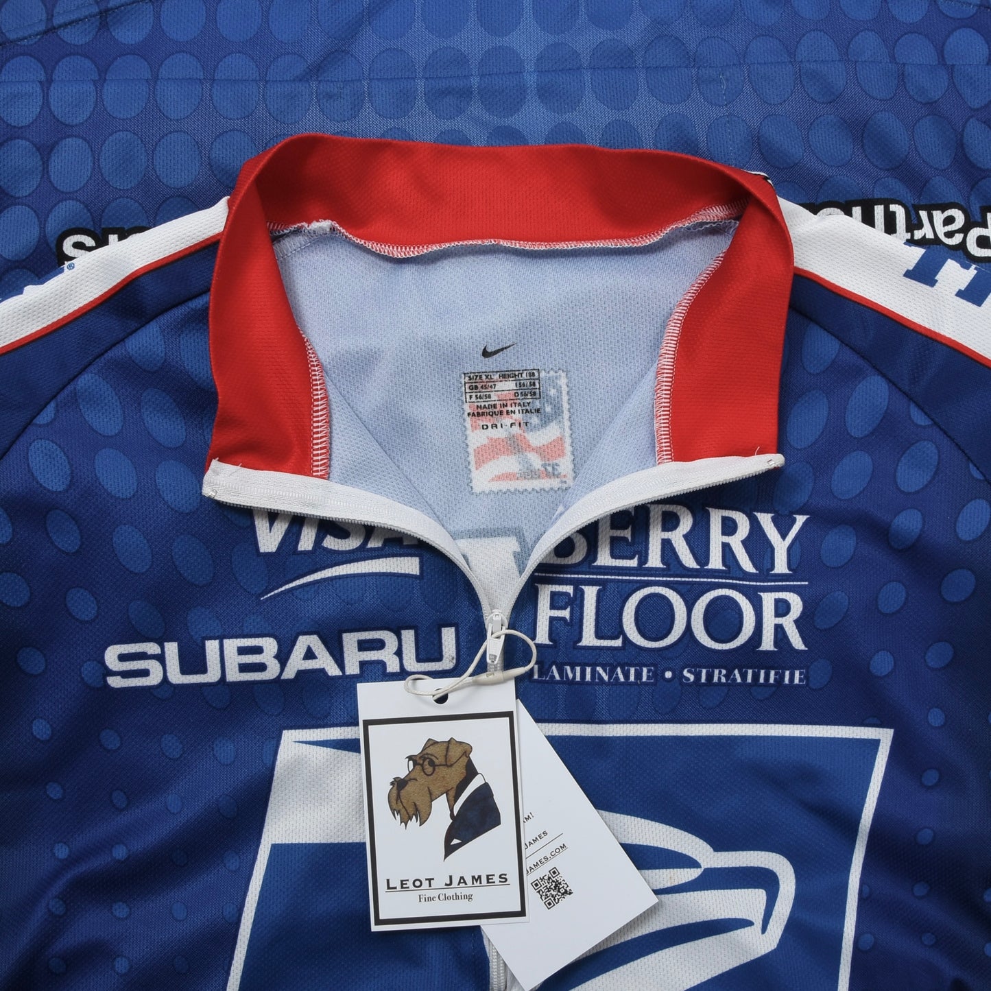 Nike USPS & Pearl iZumi USA Cycling Jerseys Size XL ca. 55.5-56cm