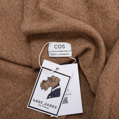 COS 100% Cashmere Scarf ca. 174cm - Tan