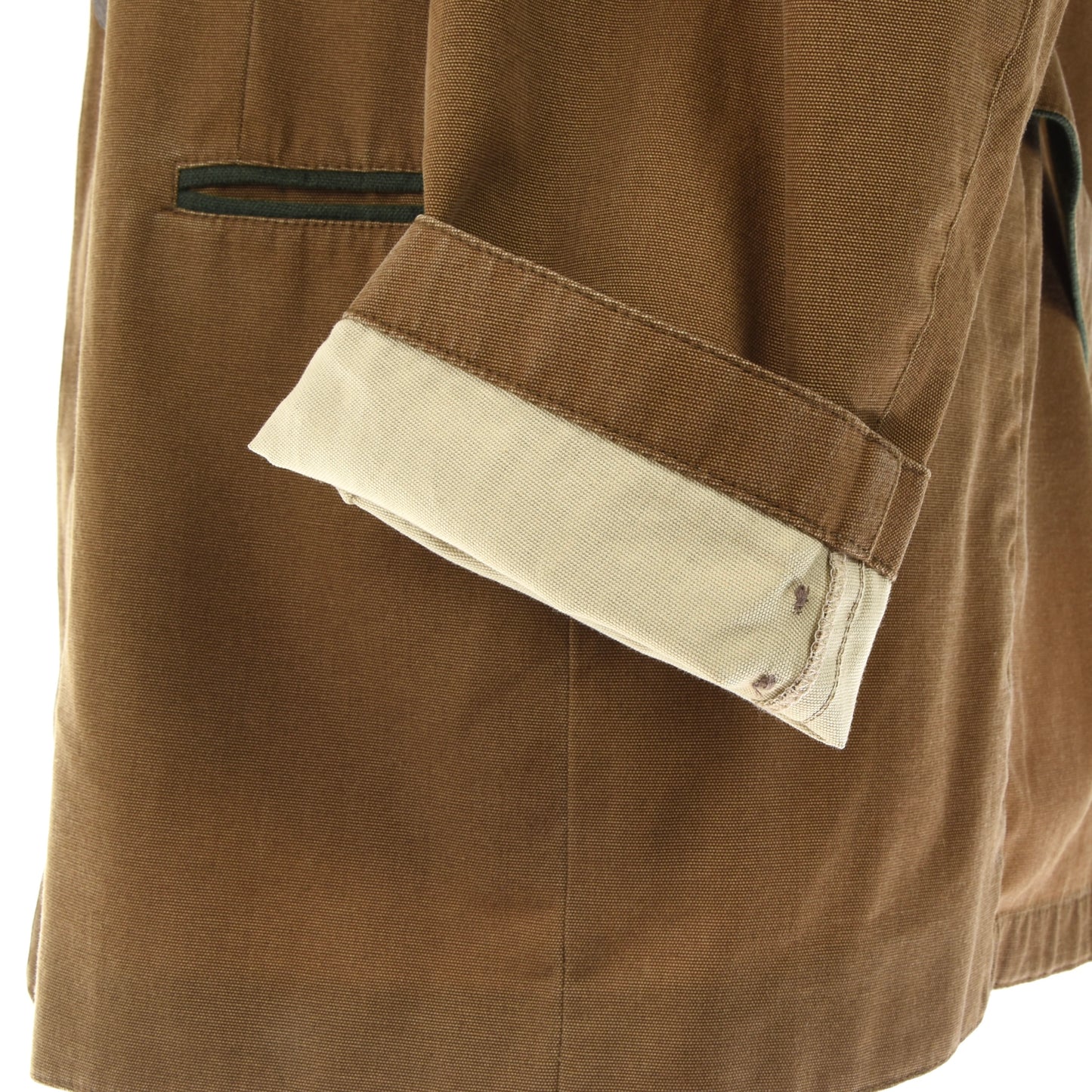 Lodenfrey Cotton Janker/Jacket ca. 61cm Chest - Tan/Brown