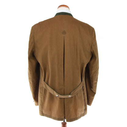 Lodenfrey Cotton Janker/Jacket ca. 61cm Chest - Tan/Brown