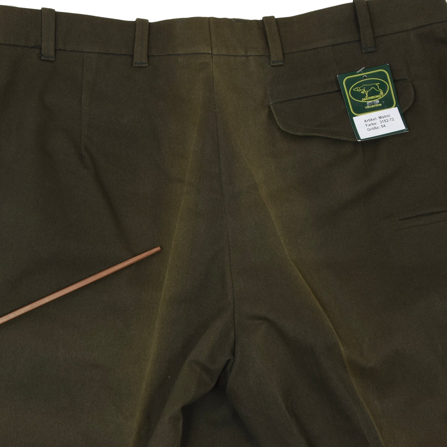 NWD Jagdhund Cotton Breeks Size 54 - Green