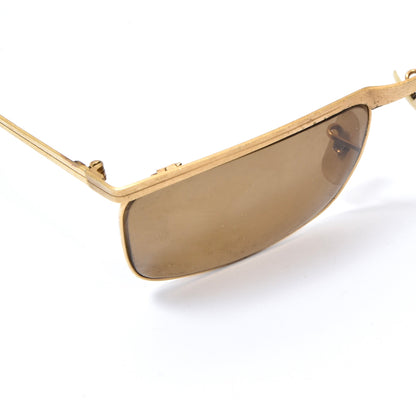 B&L Ray-Ban 1960s Signet II/De Luxe Sunglasses - Matte Gold