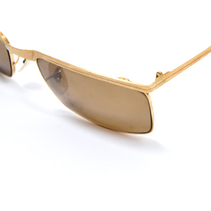 B&L Ray-Ban 1960s Signet II/De Luxe Sunglasses - Matte Gold