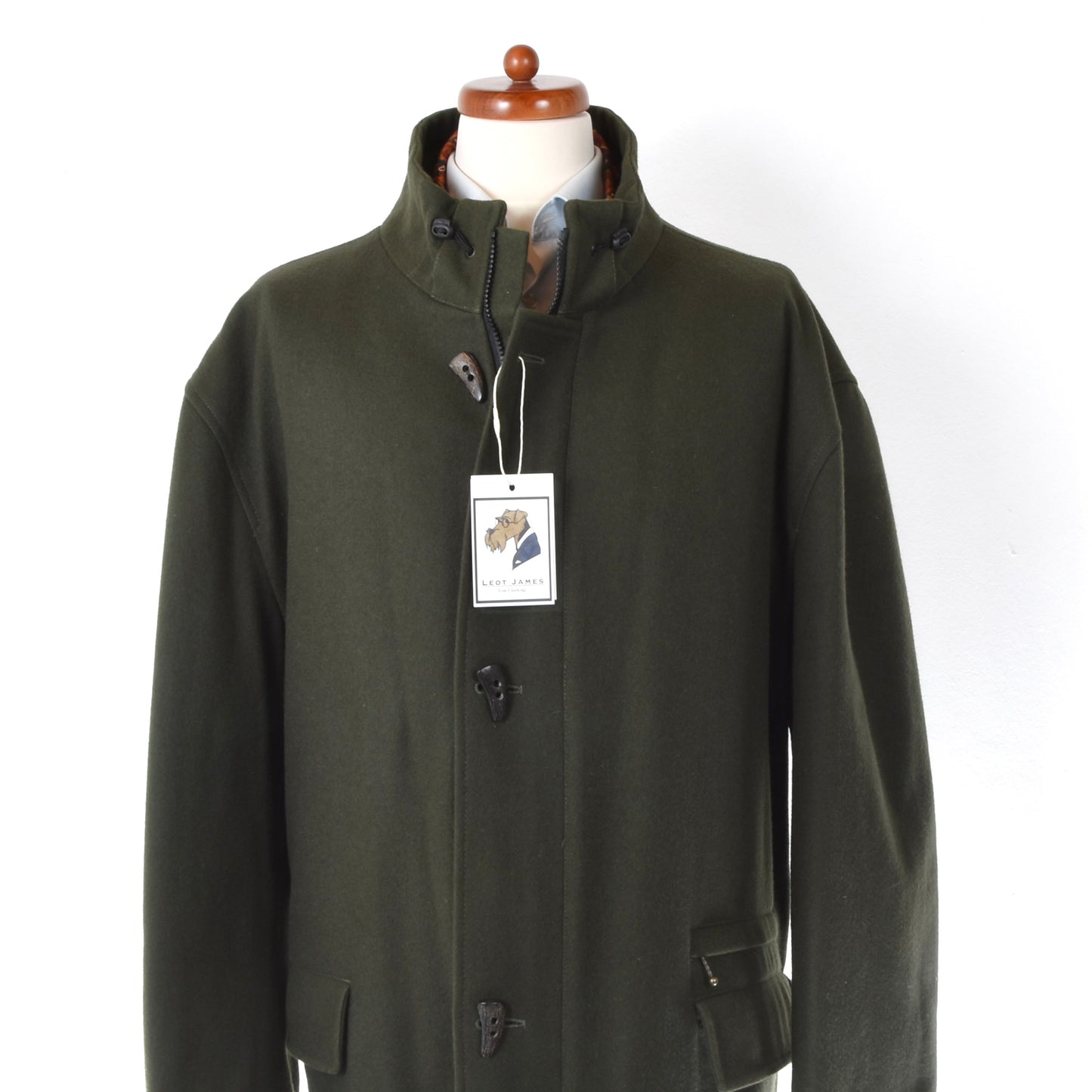 Orig. Dachstein Wool Coat Size 58 - Loden Green
