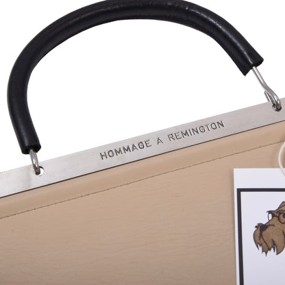 Hommage A Remington x Patrizia Donà Ledertasche 'Elemental' - Schwarz/Beige