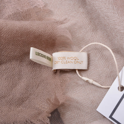 Barbour Wool Scarf ca. 184cm - Pink Plaid