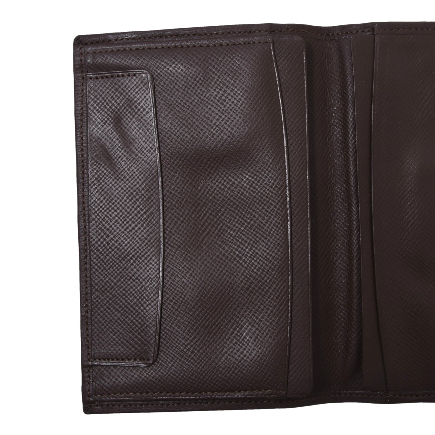 Vintage Leather Travel Wallet - Brown