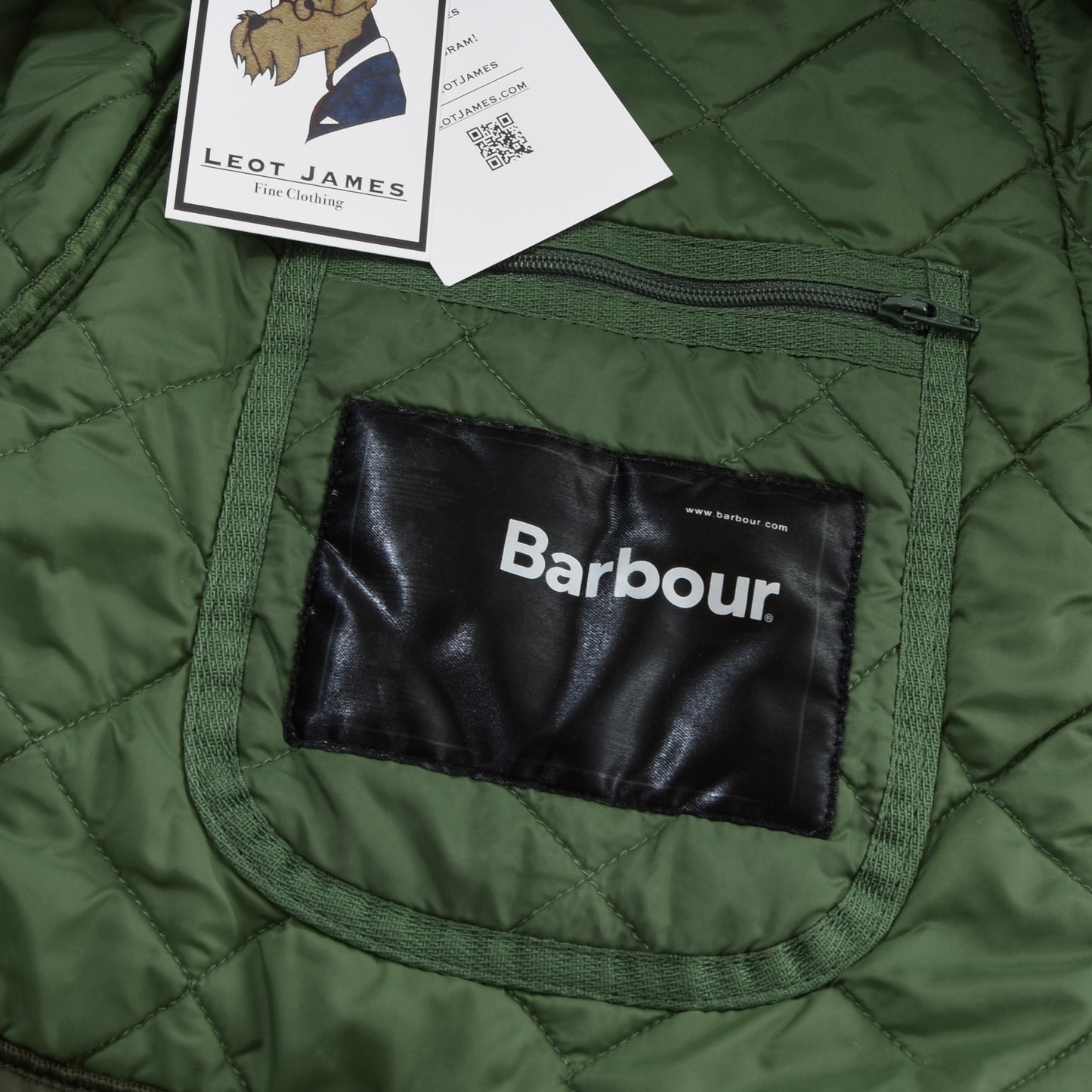 Barbour Steppjacke ca. 59.5cm - Grün