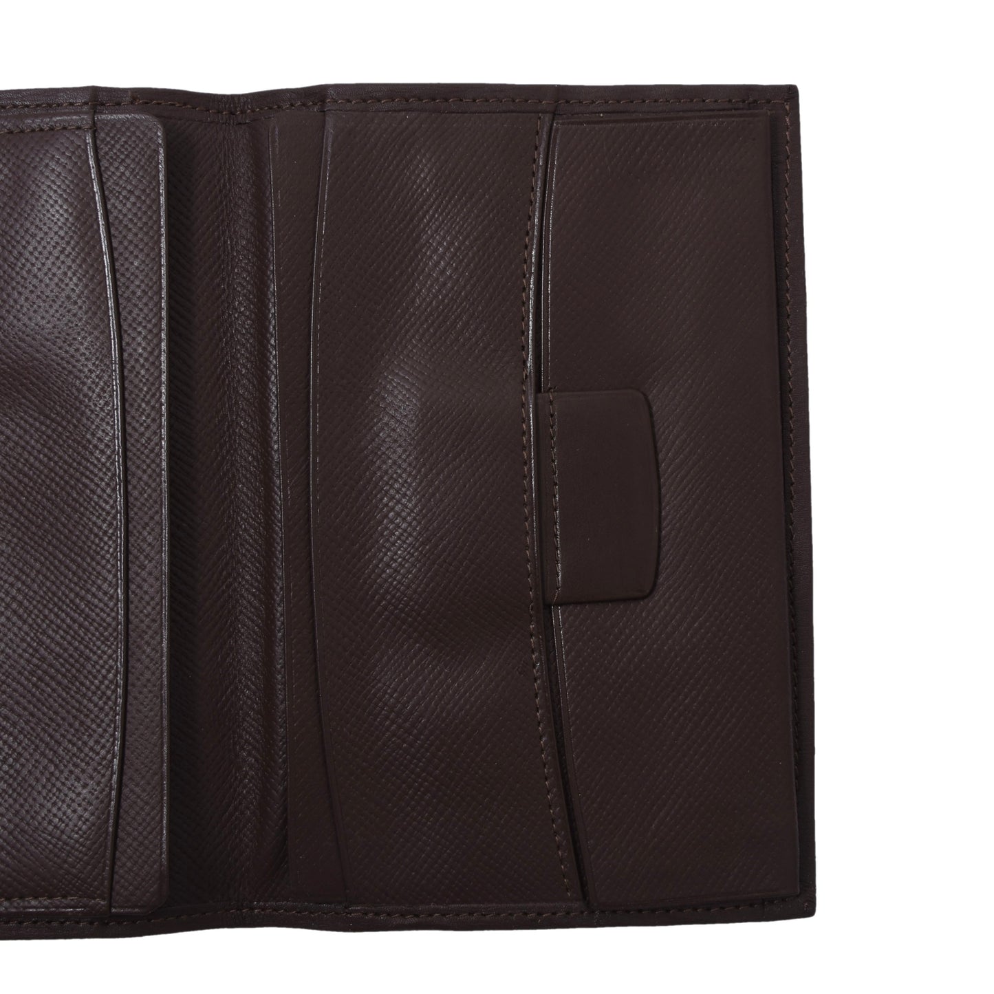 Vintage Leather Travel Wallet - Brown