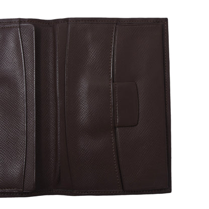 Vintage Leather Travel Wallet - Brown