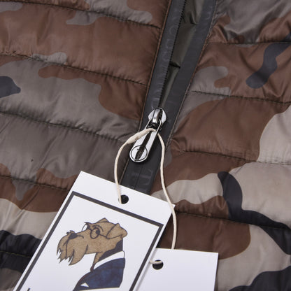 Trussardi Jeans Steppweste Größe 48 ca. 52,5cm - Camouflage