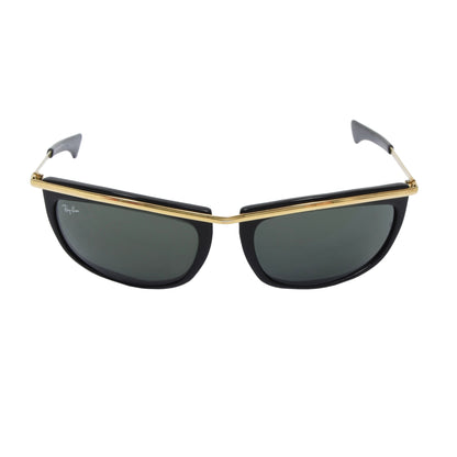 B&L Ray-Ban Olympian Sunglasses - Black & Gold