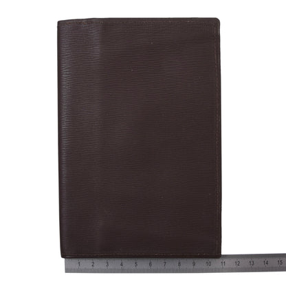 Vintage Leather Travel Wallet - Brown