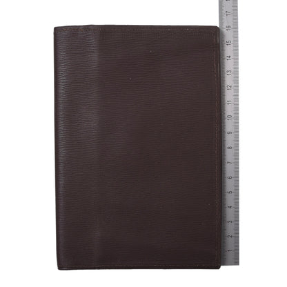 Vintage Leather Travel Wallet - Brown