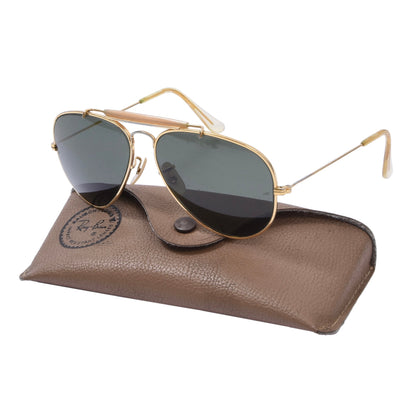 B&L Ray-Ban Aviator Sonnenbrille – Gold
