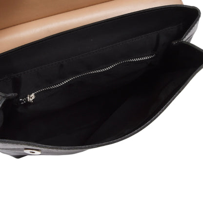 Hommage A Remington x Patrizia Donà Ledertasche 'Elemental' - Schwarz/Beige