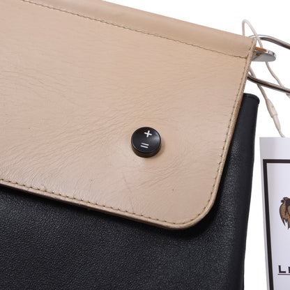 Hommage A Remington x Patrizia Donà Ledertasche 'Elemental' - Schwarz/Beige