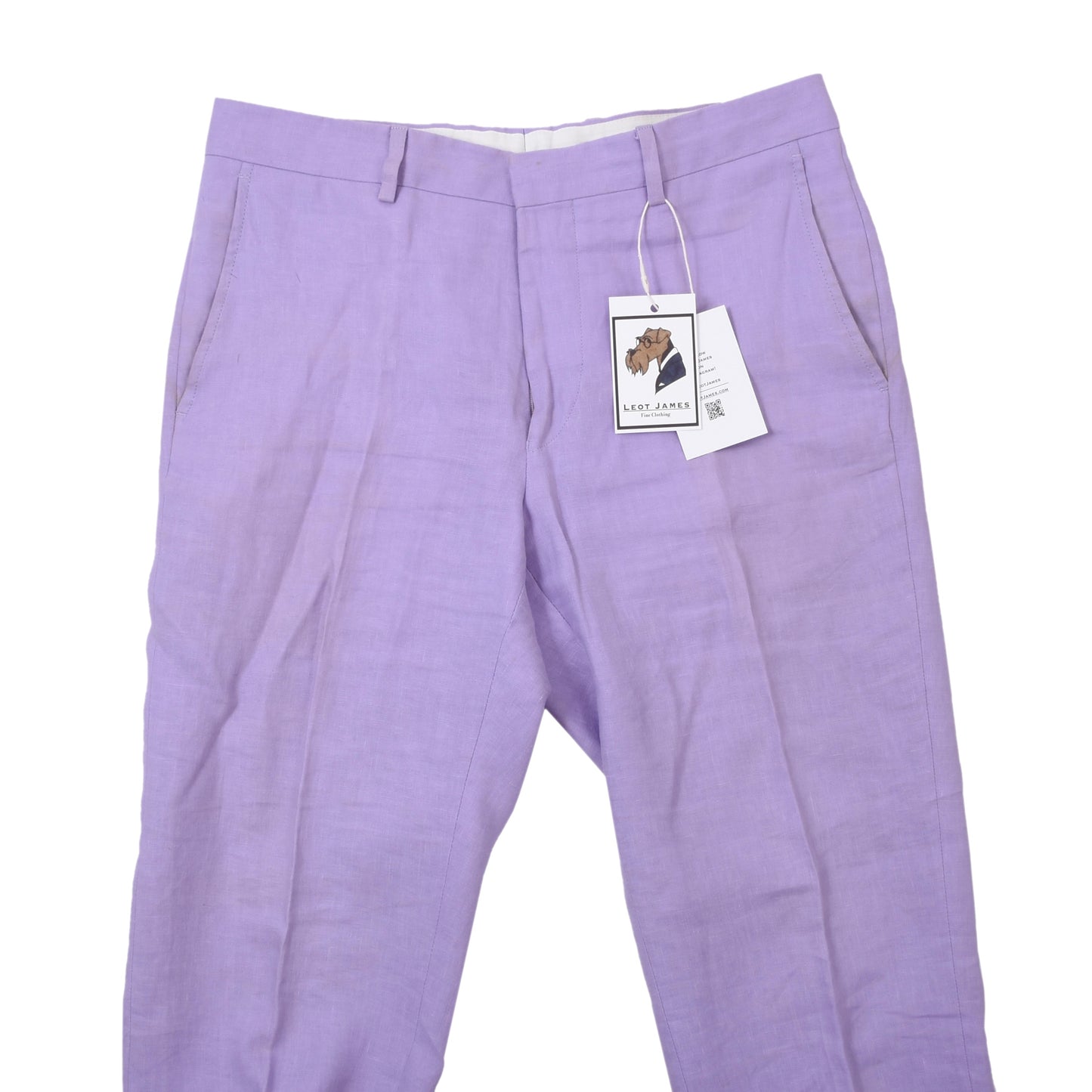 Polo Ralph Lauren Linen Pants Size W30 Made in Italy - Lavender