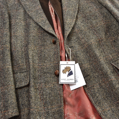 Mario Barutti x Harris Tweed Jacket Size 28/S46 ca. 58cm