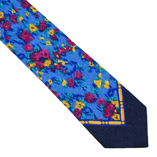 Vintage Versus Gianni Versace Silk Tie - Floral