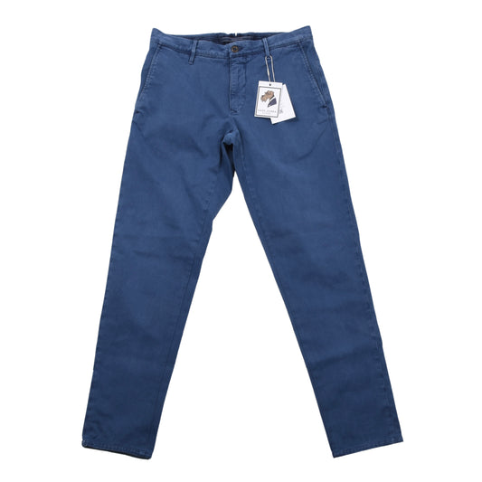 Incotex Hose/Chinos, Größe W31, Slim Fit, ca. 39,5 cm - Blau