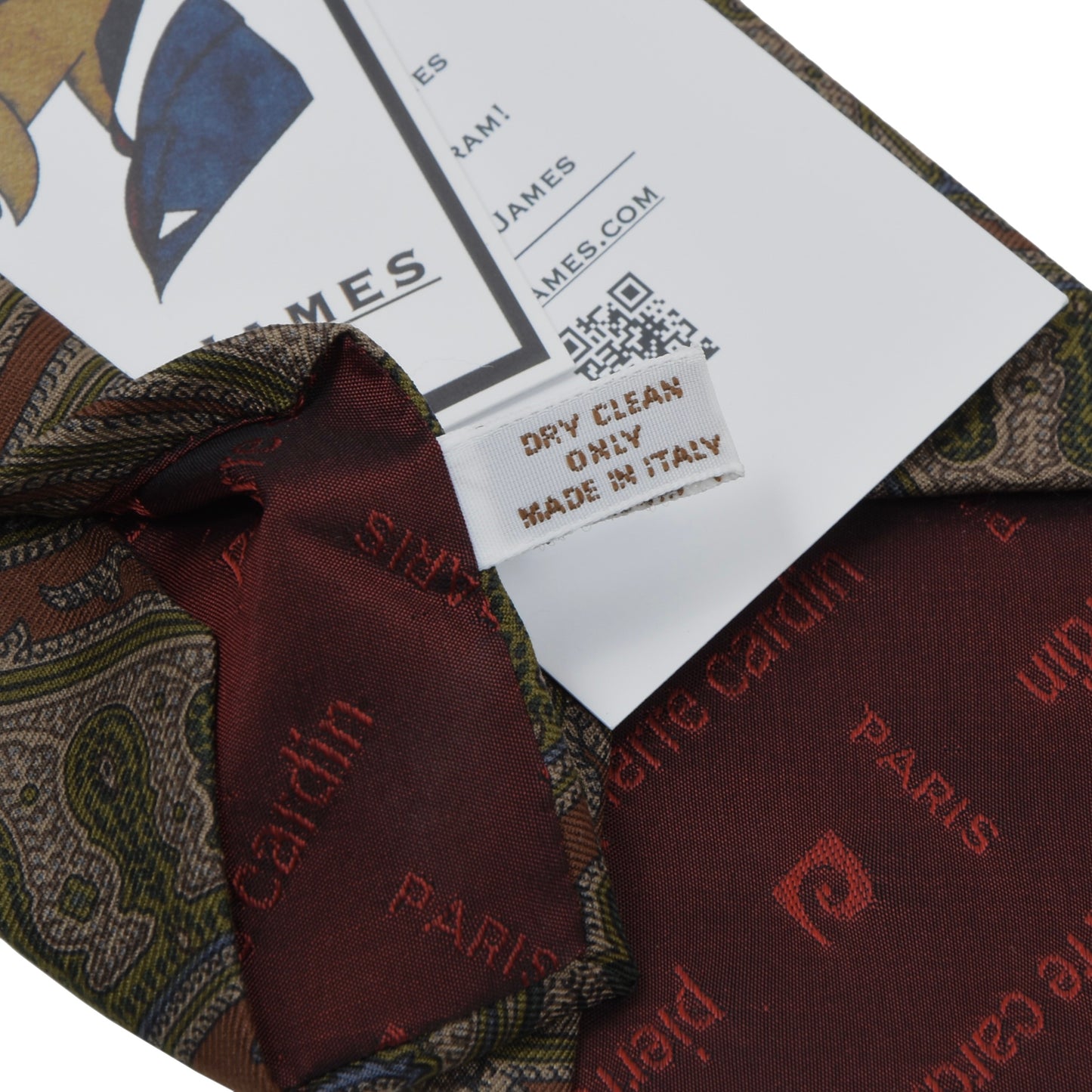 Pierre Cardin Silk Tie - Paisley