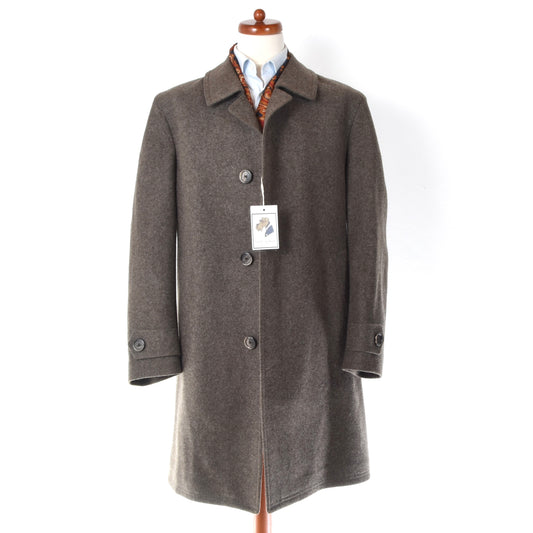 Pe-ko Wool Overcoat Chest ca. 61.5cm - Brown