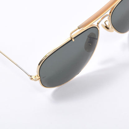 B&L Ray-Ban Aviator Sonnenbrille – Gold