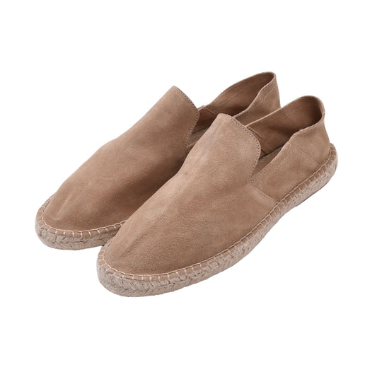 Benson's Shoes Suede Espadrilles Size 44 - Beige