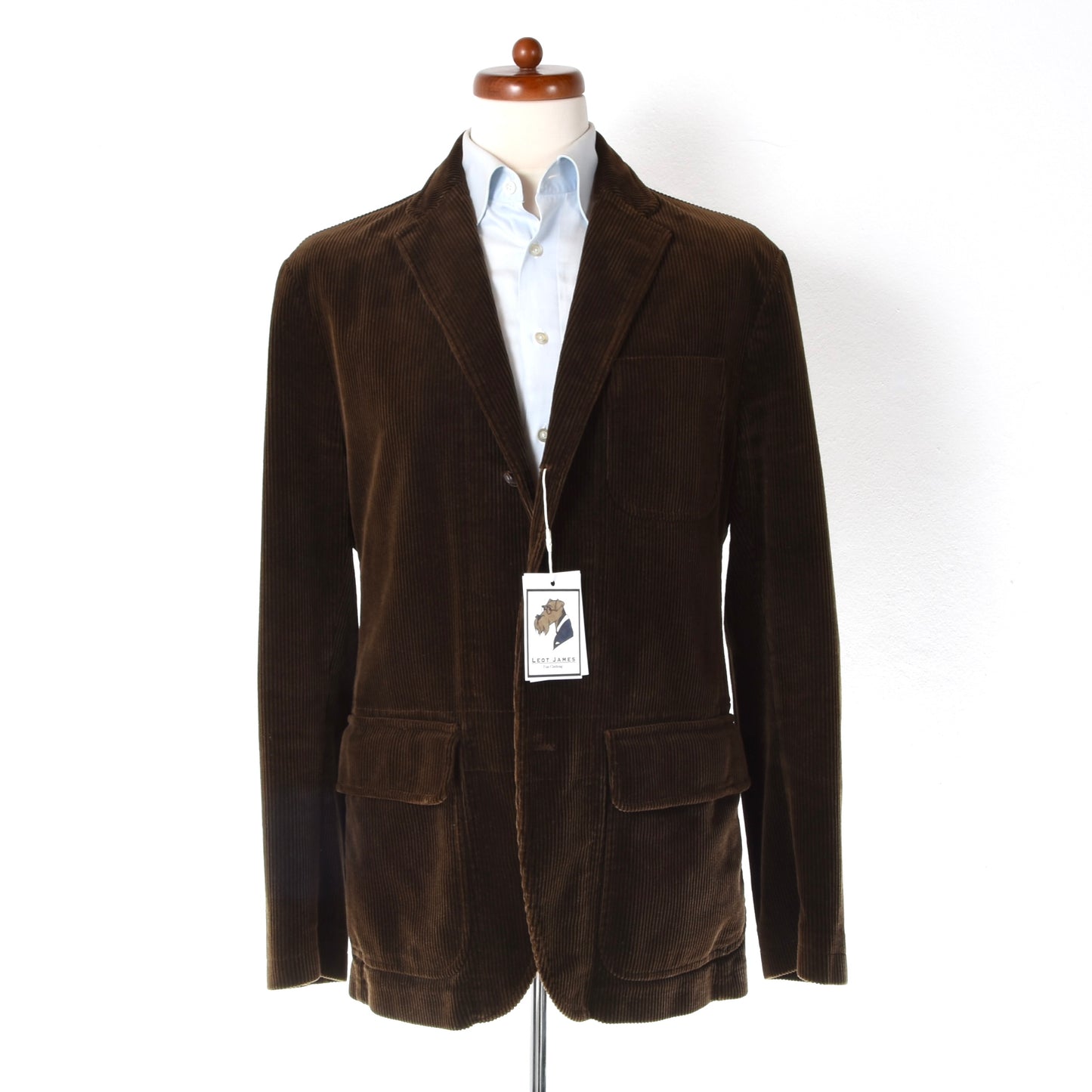 Polo Rlaph Lauren Corduroy Jacket Size 42R ca. 56cm - Brown