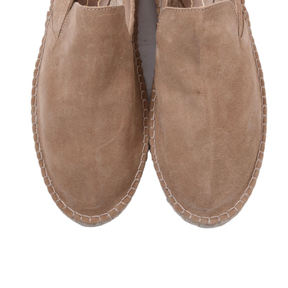 Benson's Shoes Suede Espadrilles Size 44 - Beige