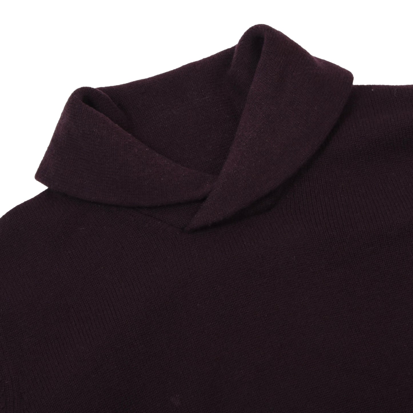 SuitSupply Shawl-Collared Sweater Size S Chest ca. 50.5cm 30% Cashmere - Plum