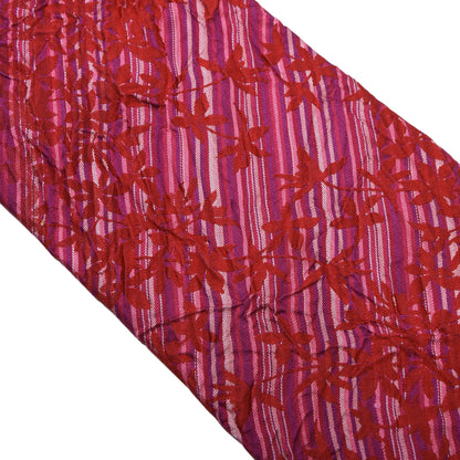 NWT Kenzo Silk Tie ca. 144cm/9.5cm - Pink Seersucker