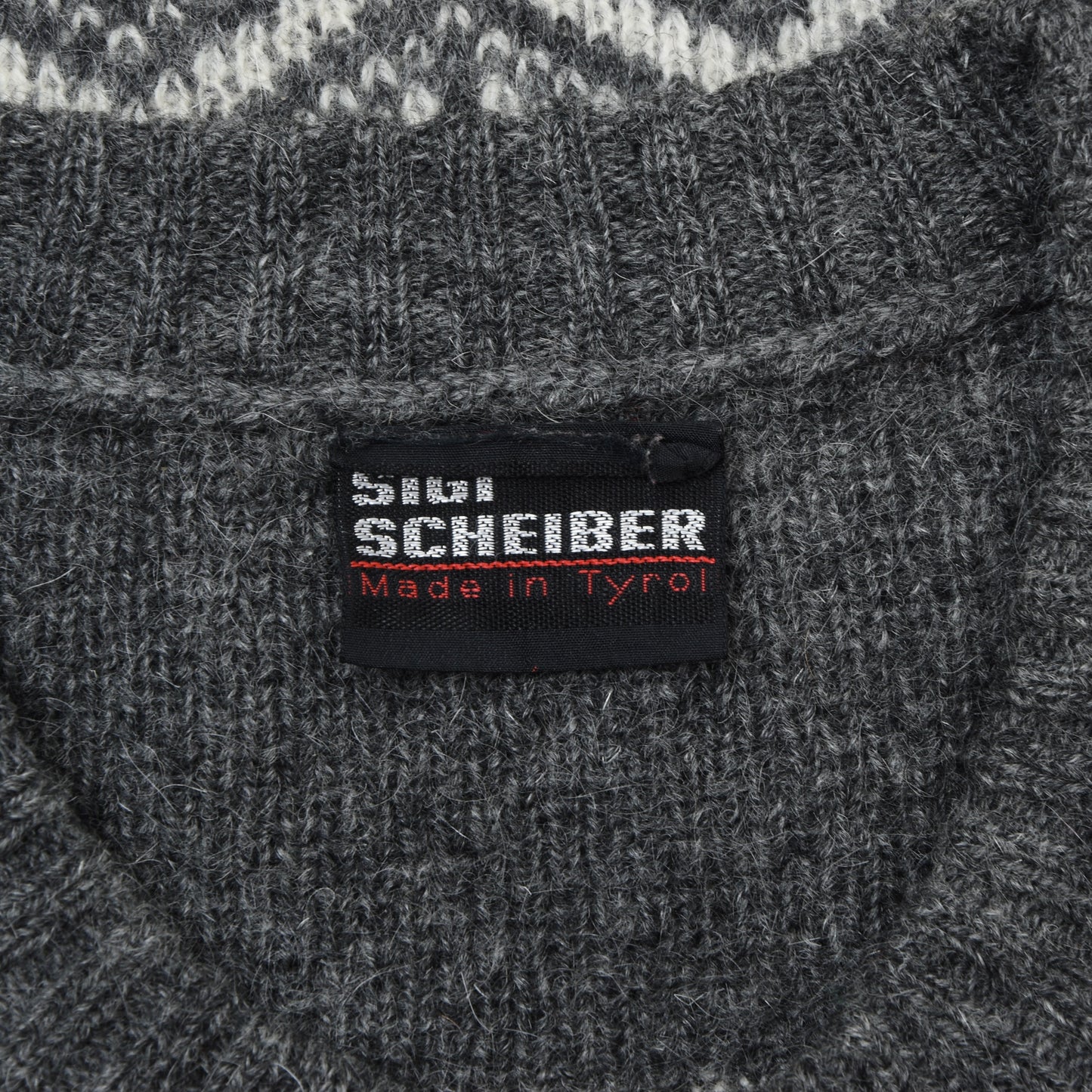 Sigi Scheiber Vintage Wool Cardigan Sweater/Jacket ca. 54.5 Chest