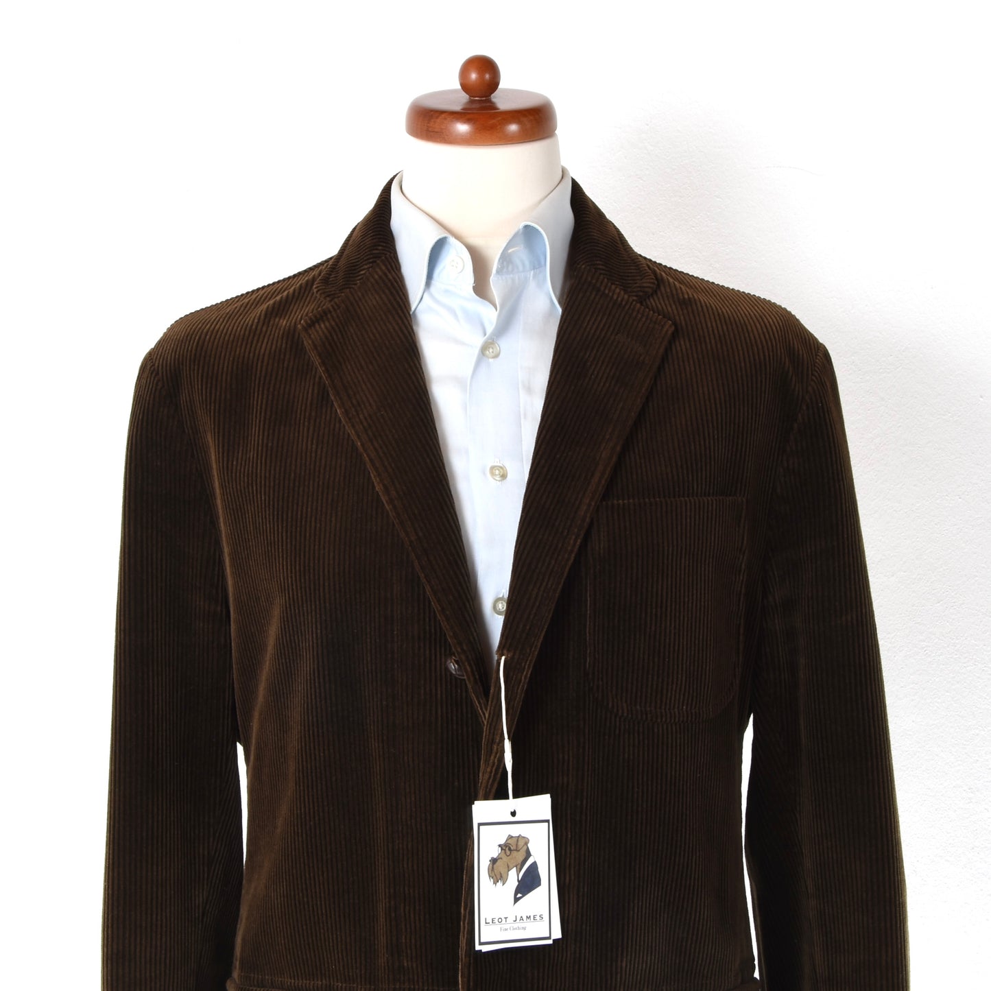 Polo Rlaph Lauren Corduroy Jacket Size 42R ca. 56cm - Brown