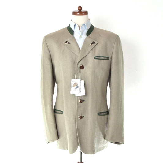 Almrausch 100% Linen Janker/Jacket Size 52 ca. 60cm