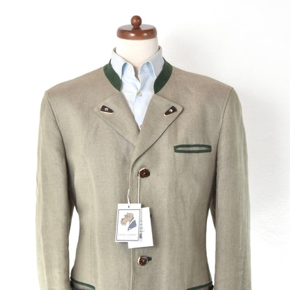 Almrausch 100% Linen Janker/Jacket Size 52 ca. 60cm