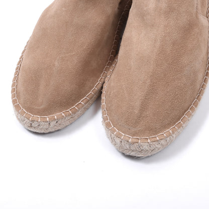 Benson's Shoes Suede Espadrilles Size 44 - Beige