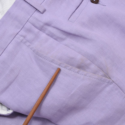 Polo Ralph Lauren Linen Pants Size W30 Made in Italy - Lavender