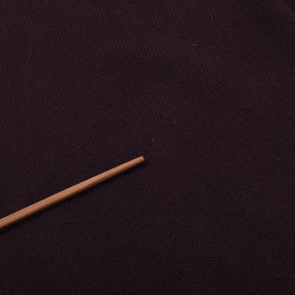 SuitSupply Shawl-Collared Sweater Size S Chest ca. 50.5cm 30% Cashmere - Plum