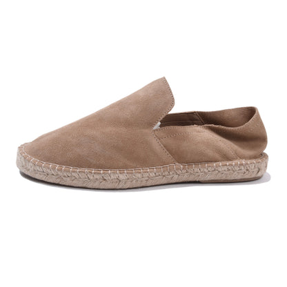 Benson's Shoes Suede Espadrilles Size 44 - Beige