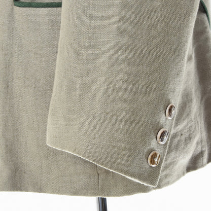 Almrausch 100% Linen Janker/Jacket Size 52 ca. 60cm