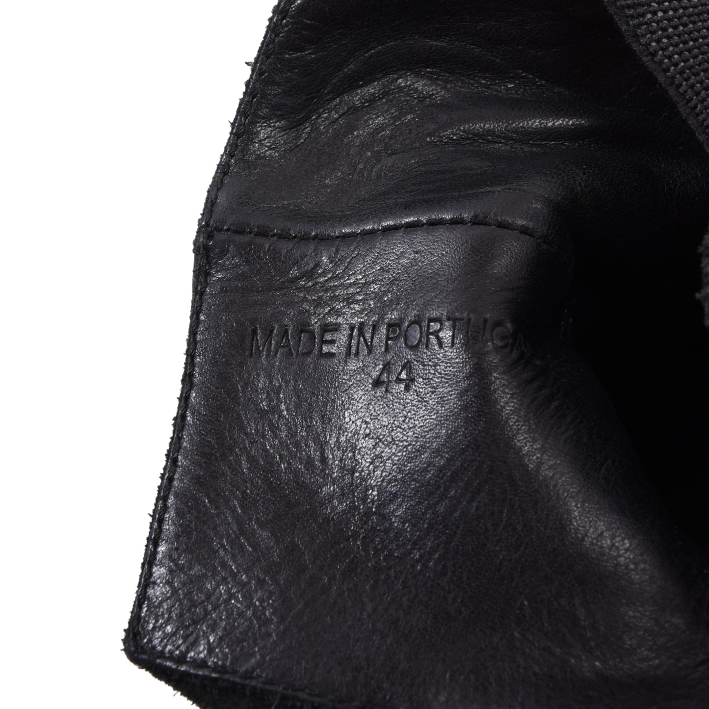 The Last Conspiracy Leder-Sneakers Größe 44 - Schwarz