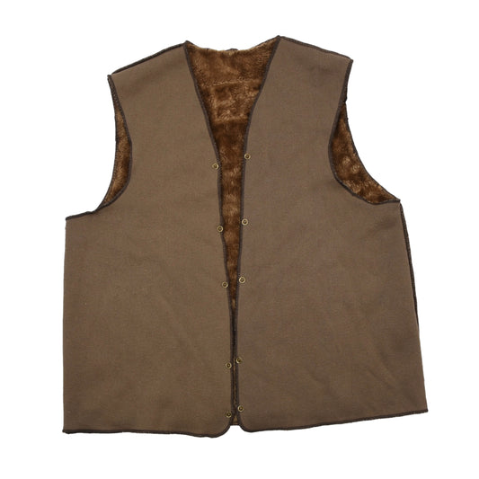 Barbour Warm Pile Vest/Lining Size ca. 60.5cm - Tan
