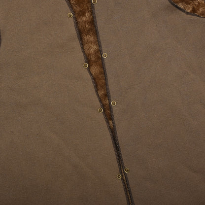 Barbour Warm Pile Vest/Lining Size ca. 60.5cm - Tan