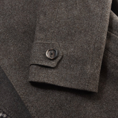 Pe-ko Wool Overcoat Chest ca. 61.5cm - Brown