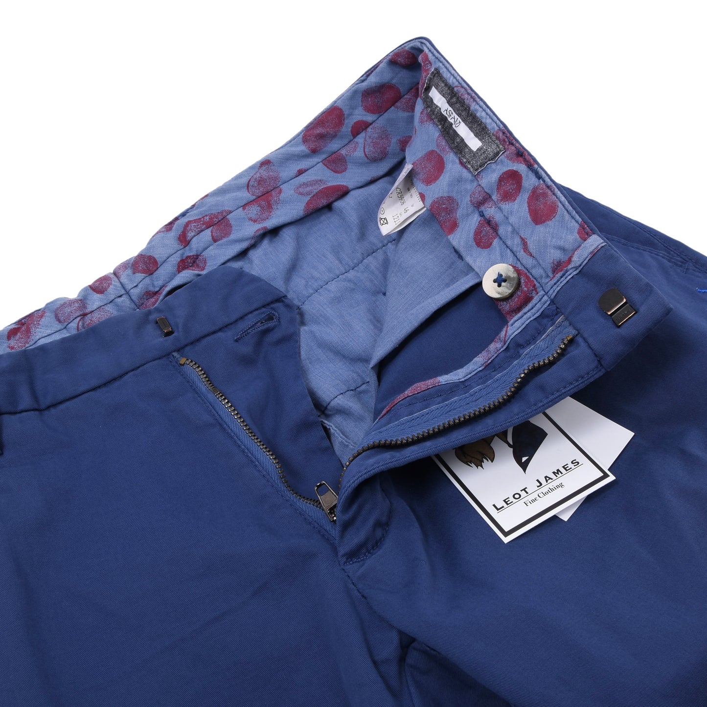 Asfalto Hose/Chinos Größe 46 ca. 41 cm - Blau