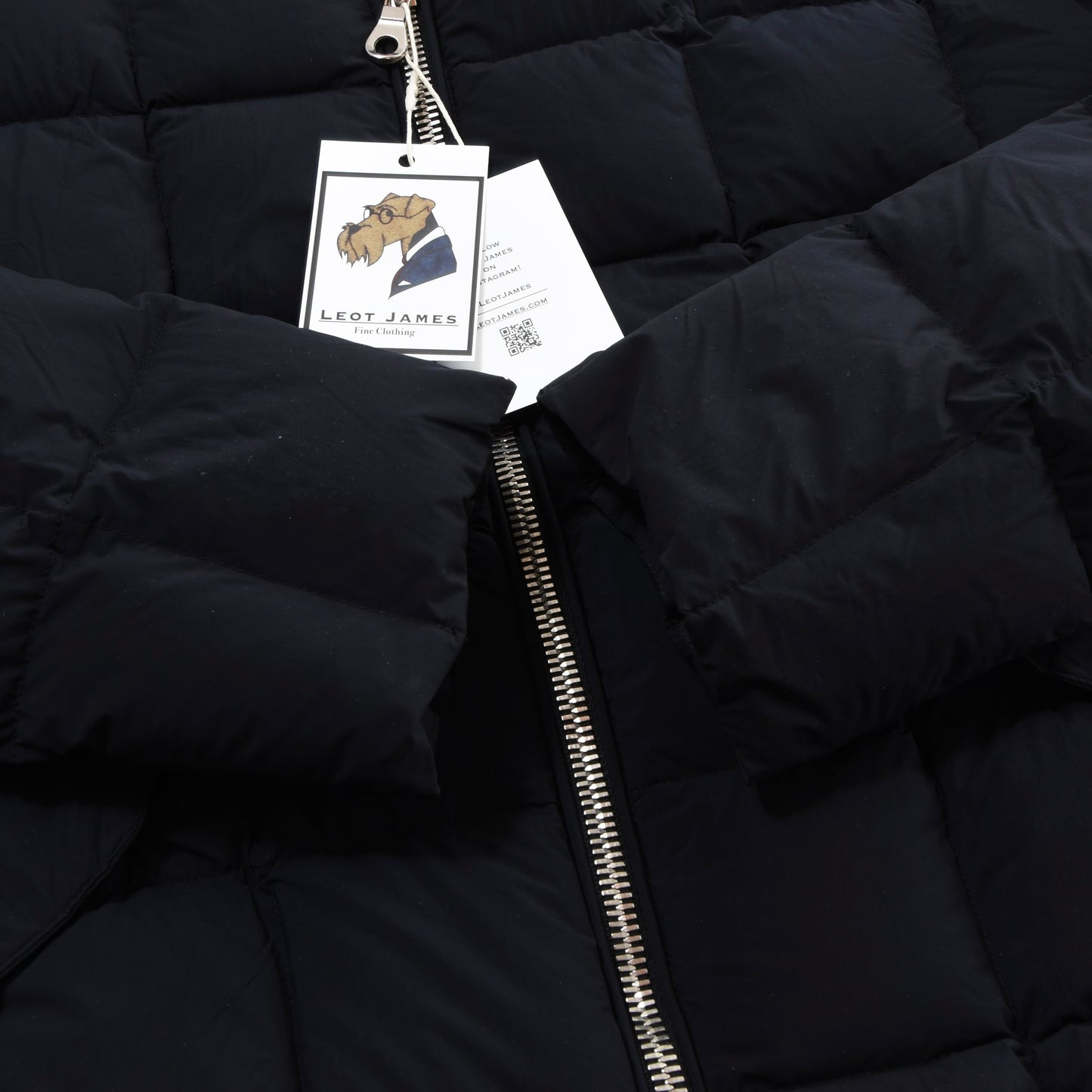 Montecore Down Jacket Size 54 Chest ca. 55.5cm - Navy Blue